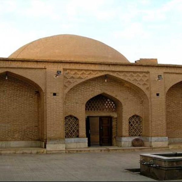 مسجد حاج محمد حسین در مجتمع رفاهی باغ ایرانی مجتمع رفاهی باغ ایرانی